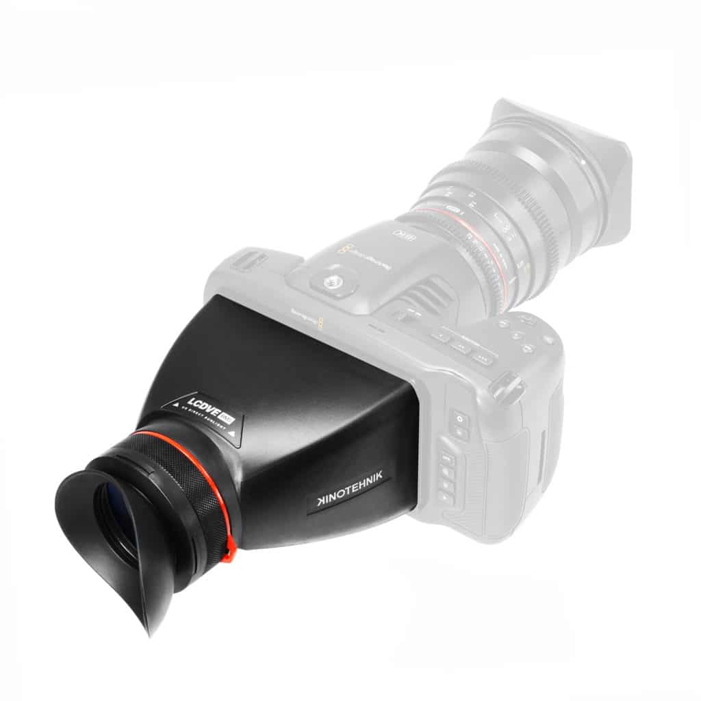 Blackmagic pocket cinema camera viewfinder lcdvf kinotehnik 6k 4k